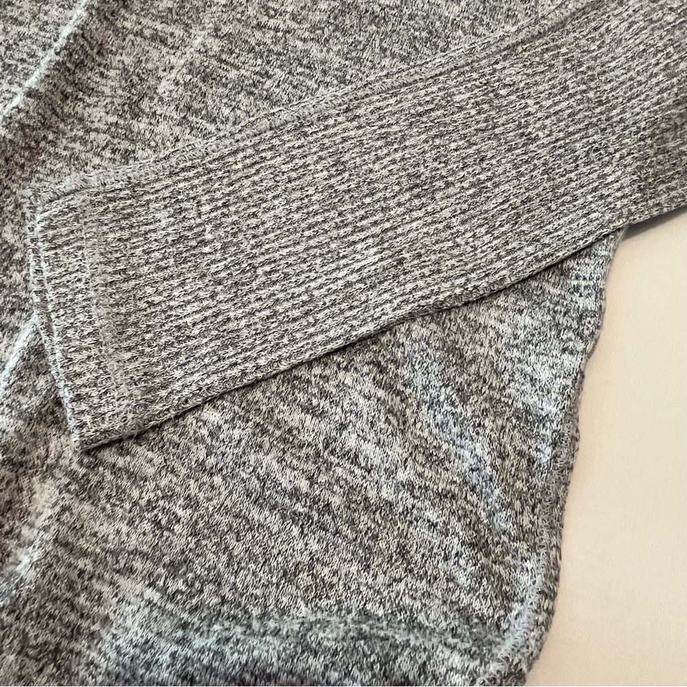 Rag & Bone Jean Women's Grey Ribbed Knitted Long Sleeve Pullover Top Size S/P - Picture 6 of 8